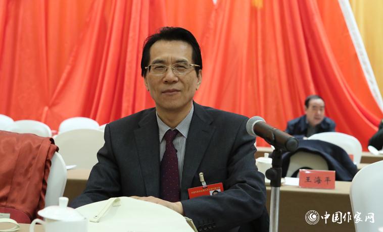 何建明主持中国作家协会第九次全国代表大会第三次全体会议。