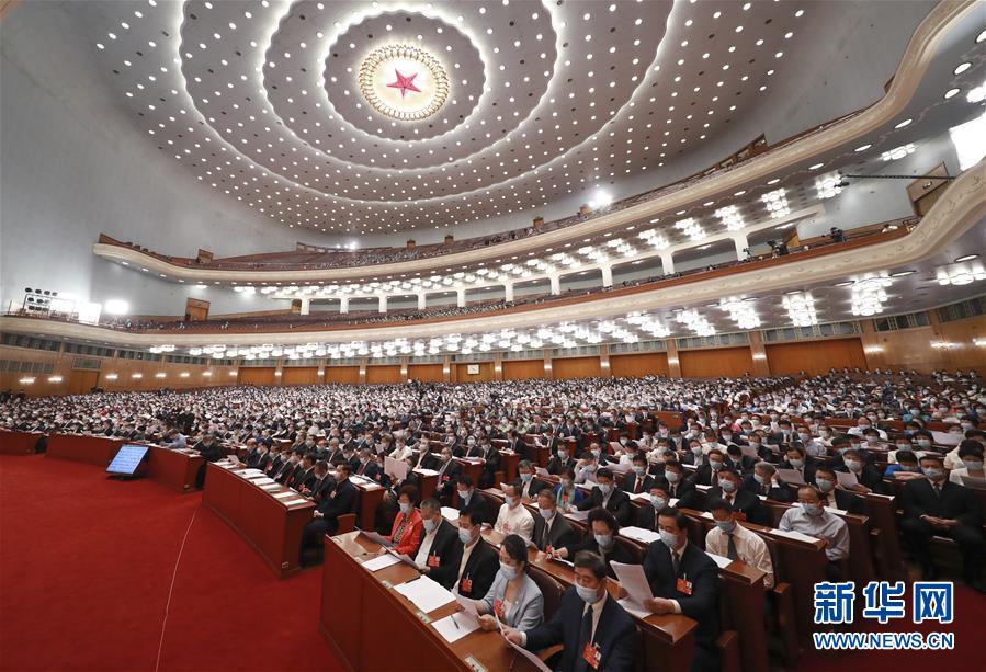 5月21日，中国人民政治协商会议第十三届全国委员会第三次会议在北京人民大会堂开幕。 