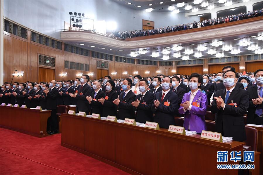 5月22日，第十三届全国人民代表大会第三次会议在北京人民大会堂开幕。 
