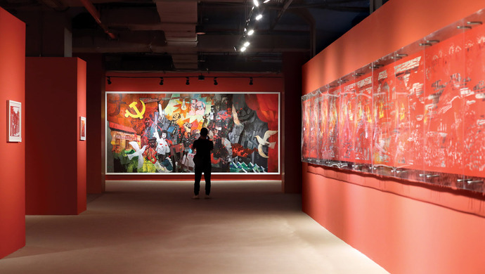 先睹“曙光——红色上海·庆祝中国共产党成立100周年主题艺术作品展”--专题