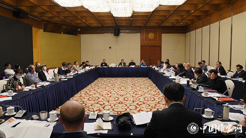 中央和国家机关代表团讨论张宏森所作工作报告