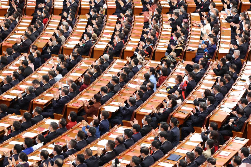 10月22日，中国共产党第二十次全国代表大会闭幕会在北京人民大会堂举行。