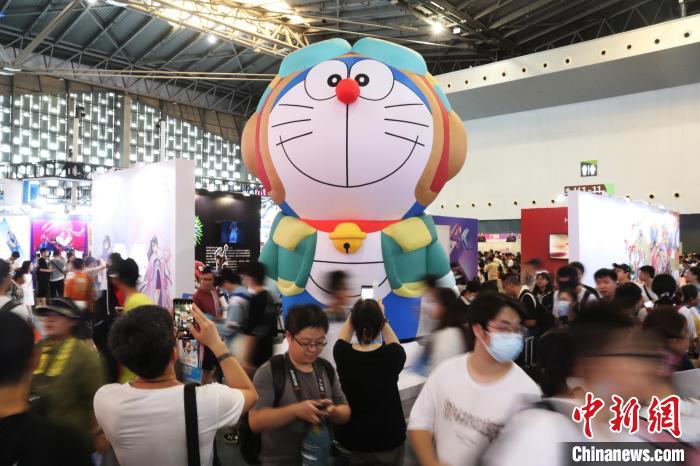 第十八届中国国际动漫游戏博览会(CCG EXPO 2023)。 张亨伟 摄