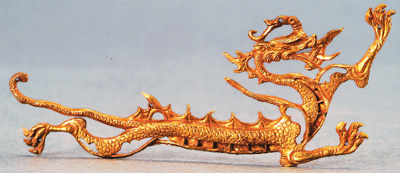 唐代金龙。 　　上海博物馆供图