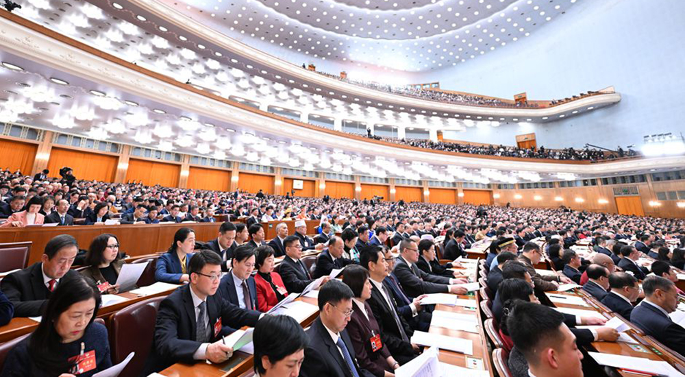 3月4日，中国人民政治协商会议第十四届全国委员会第二次会议在北京人民大会堂开幕。