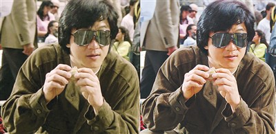 《飞鹰计划》修复前后对比，右为修复后画面。 　　本文配图由出品方提供