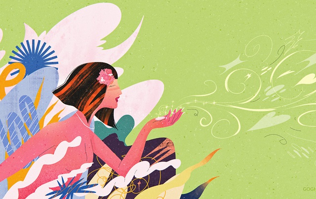 拿起笔,便是一束光