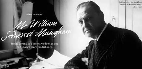 毛姆逝世60周年｜在人生的地毯上编织图案