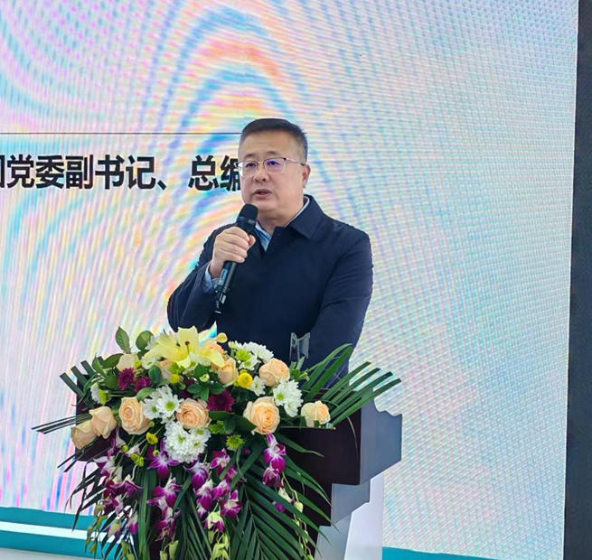 青岛出版集团党委副书记、总编辑李海涛致辞