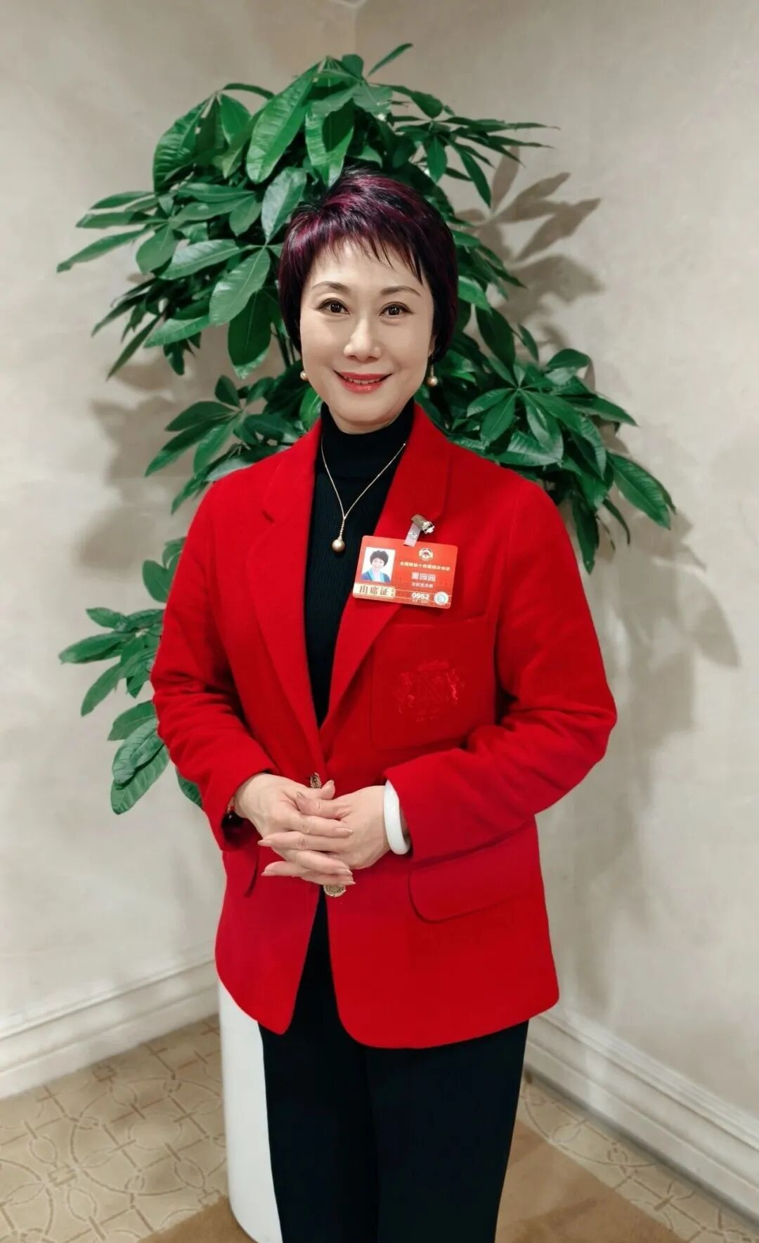 全国政协委员、国家京剧院表演艺术家董园园