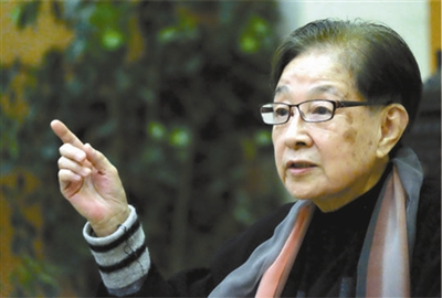 81岁谷建芬不惧心灵打击推广"新学堂歌"