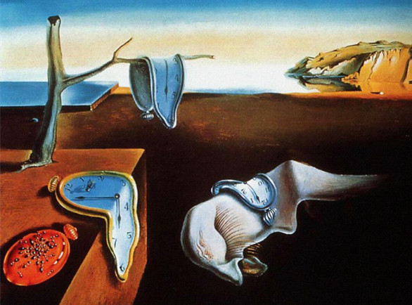 达利作品《记忆的永恒》