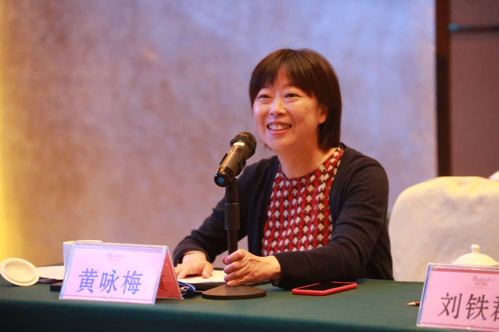 专家研讨黄咏梅作品