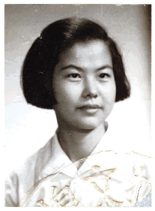 ▲1963年的樊锦诗。（敦煌研究院供图）