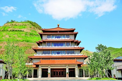 中国国家版本馆中央总馆文瀚阁 本报记者 郭冠东摄/光明图片