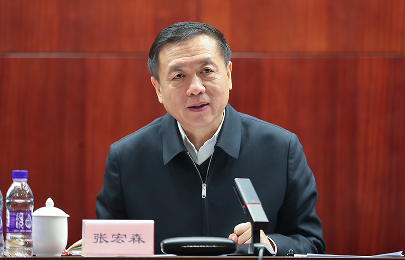 中国作协党组书记、副主席张宏森出席活动并讲话