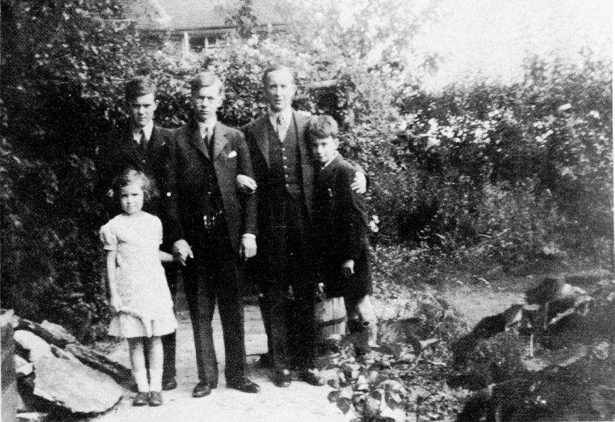 家庭合照，约1936年