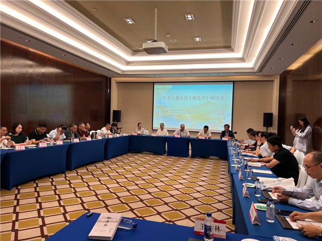 王尧长篇小说《桃花坞》学术研讨会现场