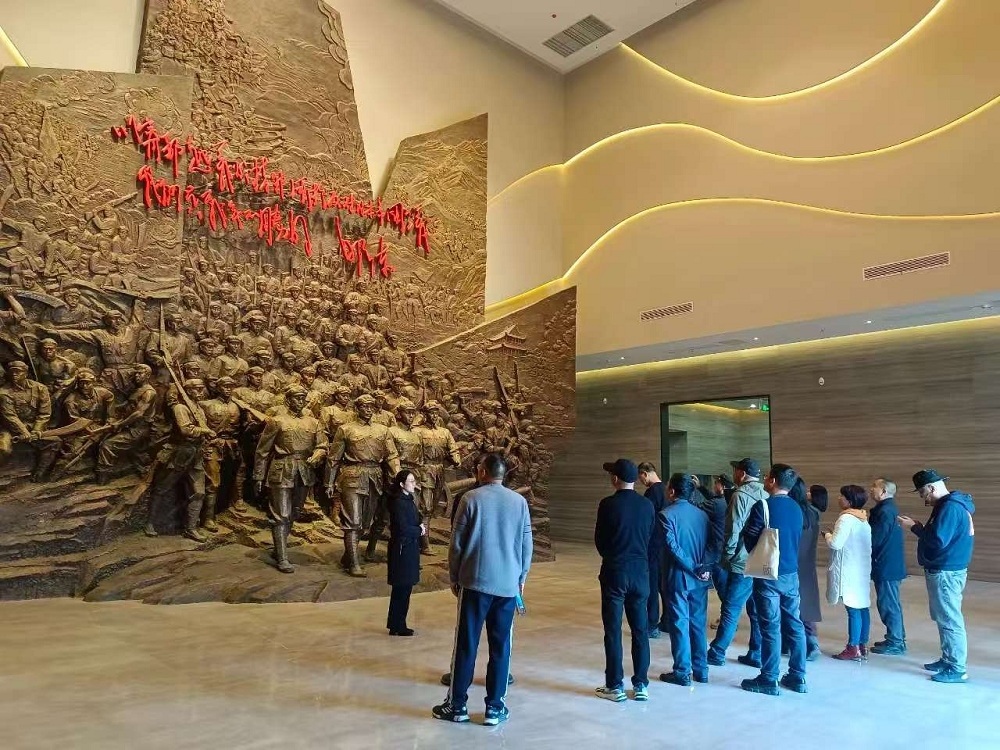 2025年2月12日,采风团一行在宁都起义纪念馆参观