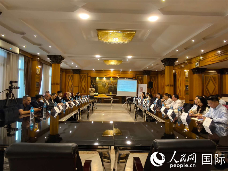 活动现场。人民网记者 黄培昭摄